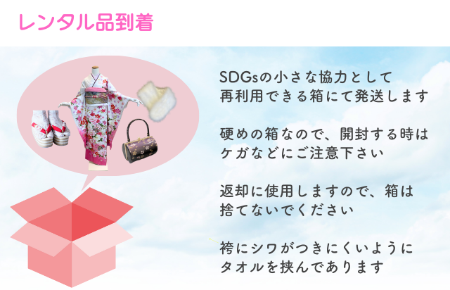 7：振袖　到着♪